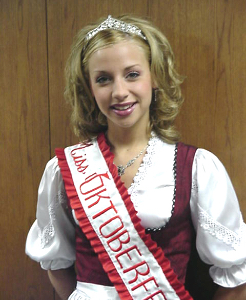 Miss Oktoberfest 2003 Melissa Melnychuk