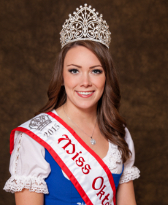 Miss Oktoberfest 2015 Holly Pearson