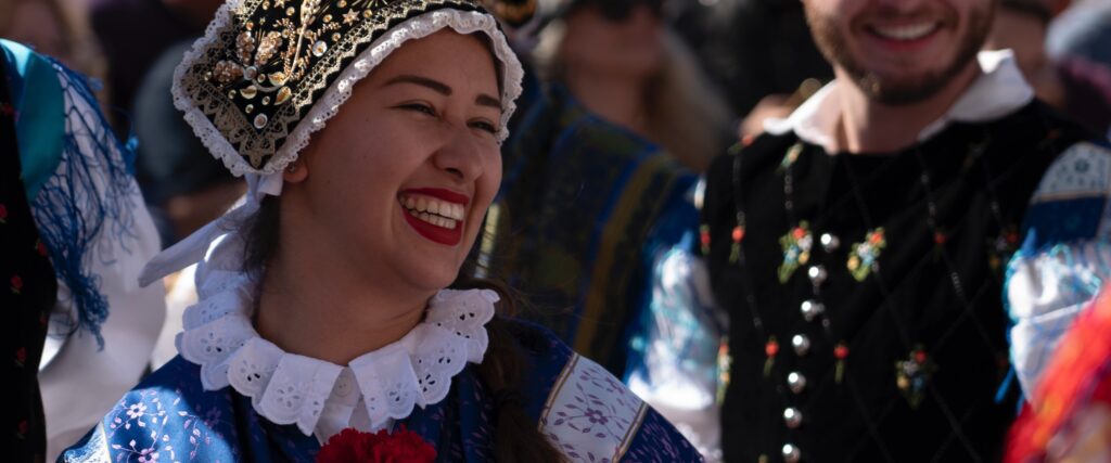 Traditional German Dancers At The Kwo Parade