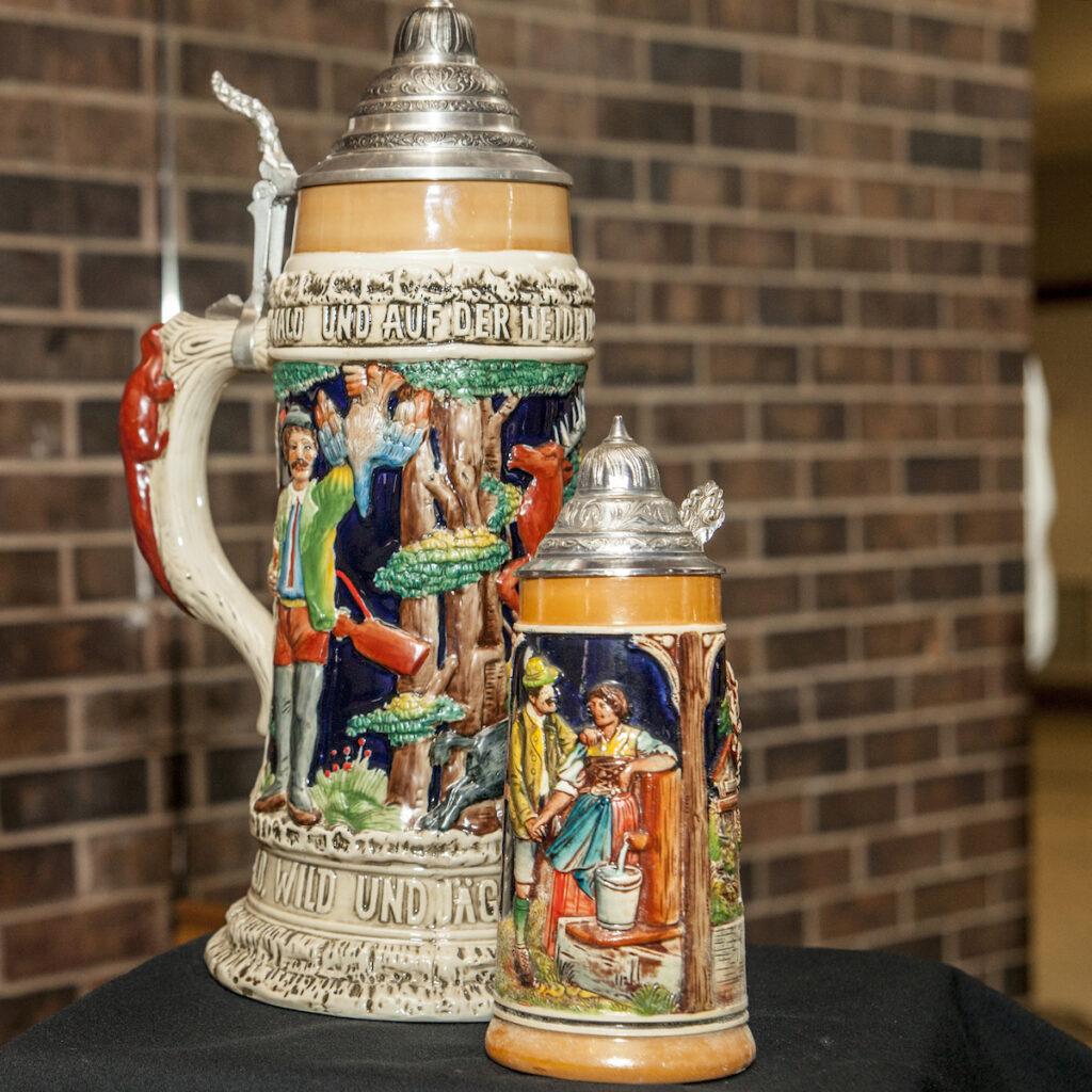 Traditional German Beer Steins