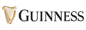 Guinness Logo Horizontal Flat Black