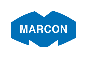 Marcon Custom Metals Blue Logo With Transparency