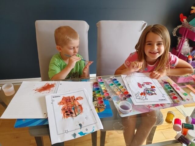 Kids Painting Onkel Hans