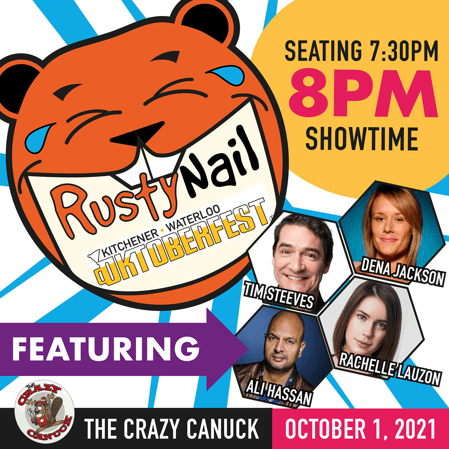 Rusty Nail Oktoberfest Comedy