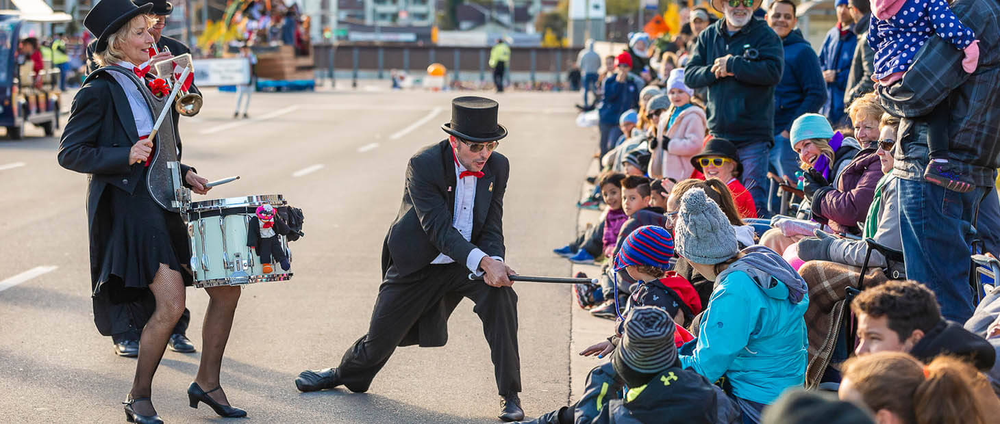 Waterloo Region enjoys the Thanksgiving Day Parade on King Street