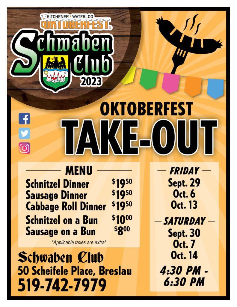 Oktoberfest 2023 Takeout Pricing Web